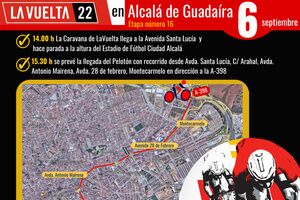 Comienza hoy la Vuelta22, que pasará por Alcalá de Guadaíra