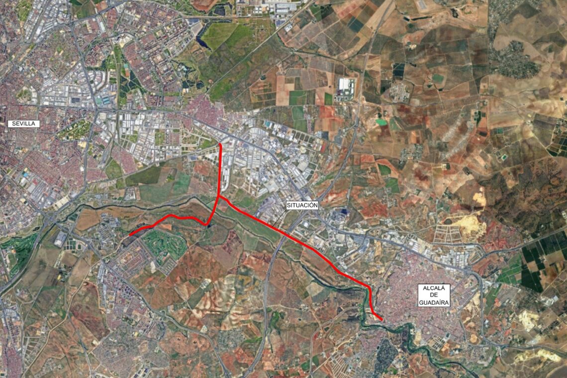 Vía Ciclista Metropolitana Alcalá-UPO con conexión a los parques industriales