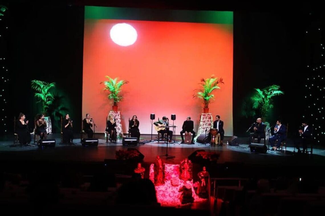 El auditorio se viste de Navidad con la tradicional zambomba flamenca `Así canta Jerez por Navidad´