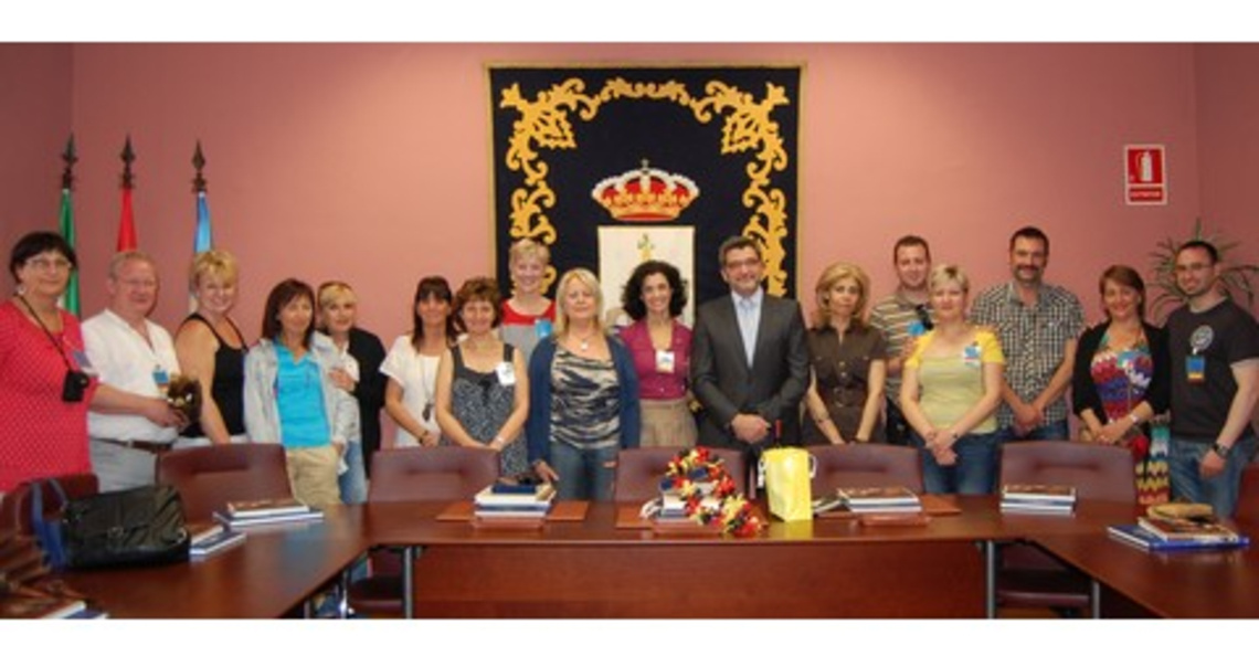 11 PROFESORES DE DIFERENTES PAÍSES EUROPEOS VISITAN ALCALÁ PARA EL PROYECTO COMENIUS CON EL CEIP JOAQUÍN GARCÍA