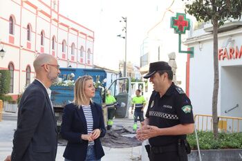 La nueva calle La Mina cuenta con tecnología de última generación  para mejora de la seguridad y la movilidad urbana