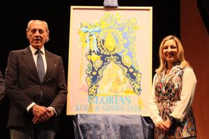 La Hermandad del Rocío desde el pincel de Isidoro Villalba protagoniza el Cartel de Las Glorias 2023
