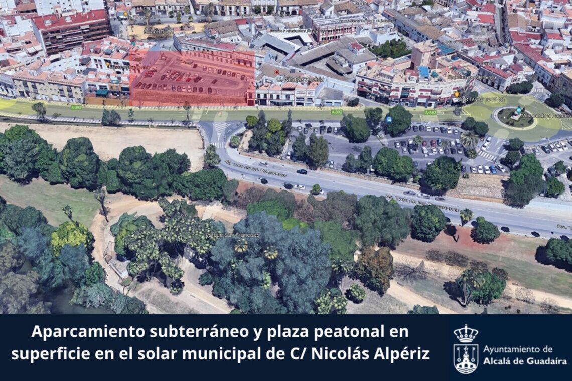 El centro urbano contará con más de 200 nuevas plazas de aparcamiento