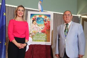 Cartel de Juan Valdés para anunciar la Feria de Alcalá