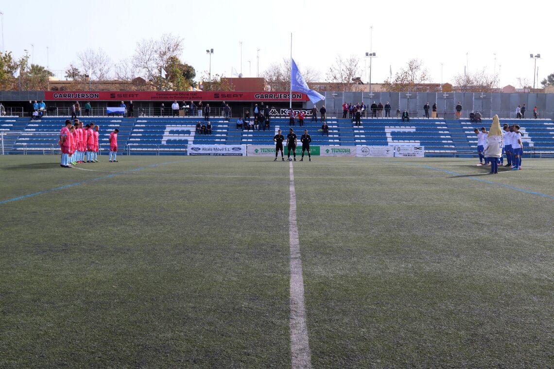 El Estadio Ciudad Alcalá lucirá césped nuevo para la próxima temporada