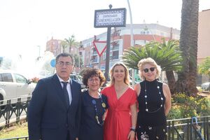 Espacio dedicado a la memoria de José Bonilla León, junto al lugar donde creó la empresa Radio Luz