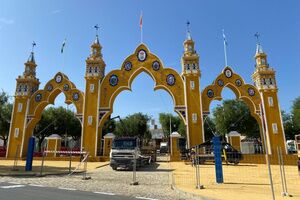 Alcalá tiene todo preparado en el recinto de San Juan para encender su Feria