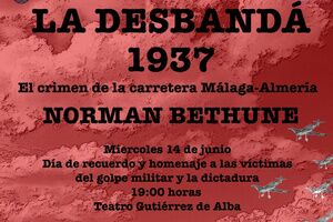 Día del Recuerdo a las Víctimas del Golpe Militar y la Dictadura homenajeando a los represaliados de 1937