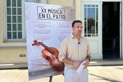 ​El Ciclo Música en el Patio cumple 20 años reuniendo en Alcalá grandes talentos de la música clásica