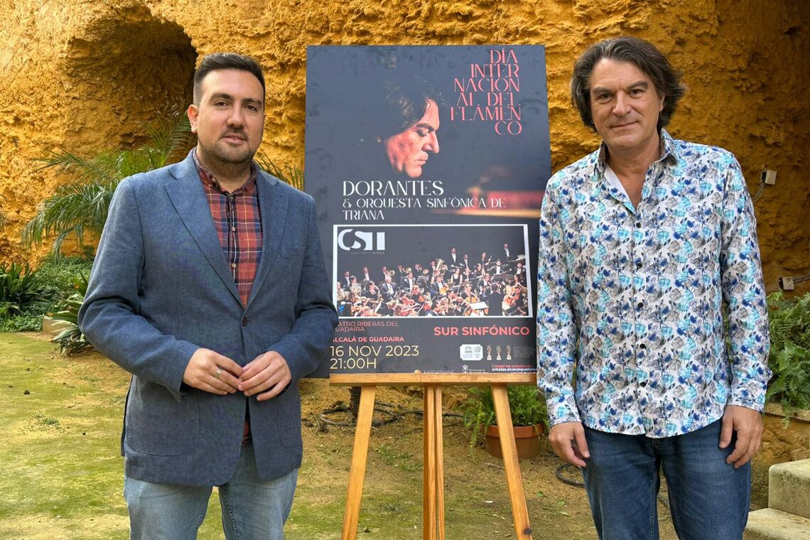 ​Dorantes celebra el Día Mundial del Flamenco en Alcalá acompañado por la Sinfónica de Triana