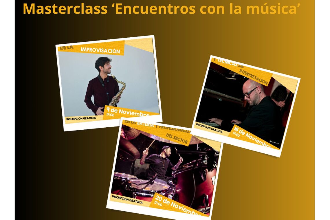 ‘Encuentros con la Música 2023’ traerá tres masterclass gratuitas para la juventud de Alcalá de Guadaíra