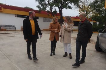 Iniciadas las obras del salón de actos del Centro de Adultos Diamantino García