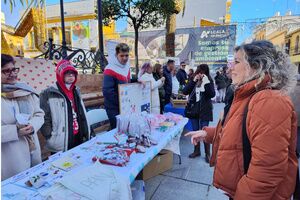 Mercadillo solidario y lectura de manifiesto para conmemorar el Día internacional de la Discapacidad