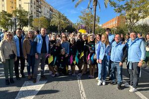 ​Un Desfile multitudinario pone colofón al Carnaval de Alcalá 2024