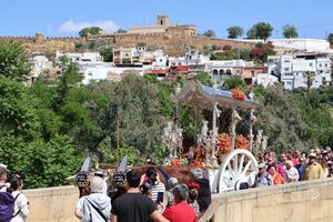 Comienza el camino hacia El Rocío de la Hermandad de Alcalá de Guadaíra