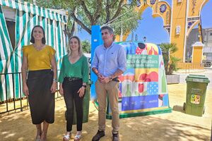 El Ayuntamiento impulsa el reciclado de envases de vidrio durante la Feria 2024