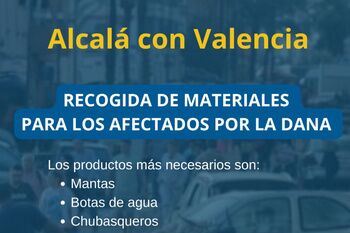 El Ayuntamiento coordina el dispositivo de ayuda de Alcalá de Guadaíra para Valencia