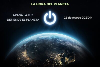 Alcalá se suma a la celebración de la `Hora del Planeta 2025`