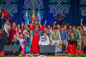 La caseta `La última y nos vamos´ se lleva el primer premio de la Feria Alcalá 2025