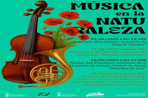 La Orquesta de Cámara de “Ciudad de Alcalá” ofrece el concierto “Melodías de Cine” en el Parque de San Francisco