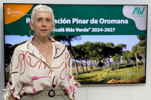 Más de un millar y medio de árboles nuevos en el Pinar de Oromana