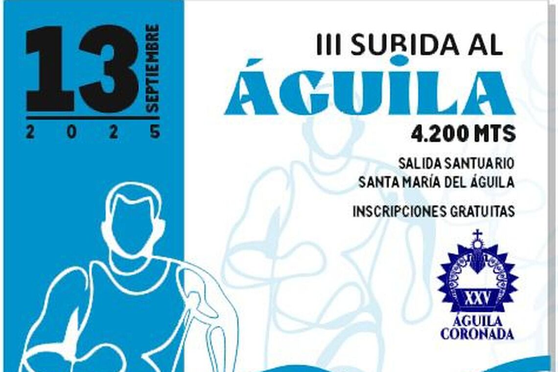 ​Deportes abre las inscripciones de la carrera III Subida al Águila prevista para el 13 de septiembre