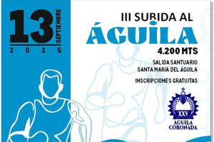 ​Deportes abre las inscripciones de la carrera III Subida al Águila prevista para el 13 de septiembre