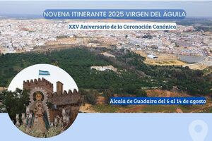 Todo preparado para el comienzo de la Novena Itinerante de la Virgen del Águila