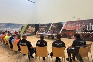 Reunión de coordinación para el Concierto de Rozalén de Alcalá