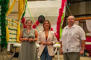 La alcaldesa destaca el esfuerzo de la Hermandad de San Mateo por engrandecer las tradiciones de Alcalá