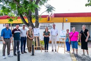 Presentado el proyecto de reforma integral  del Centro de Adultos Diamantino García