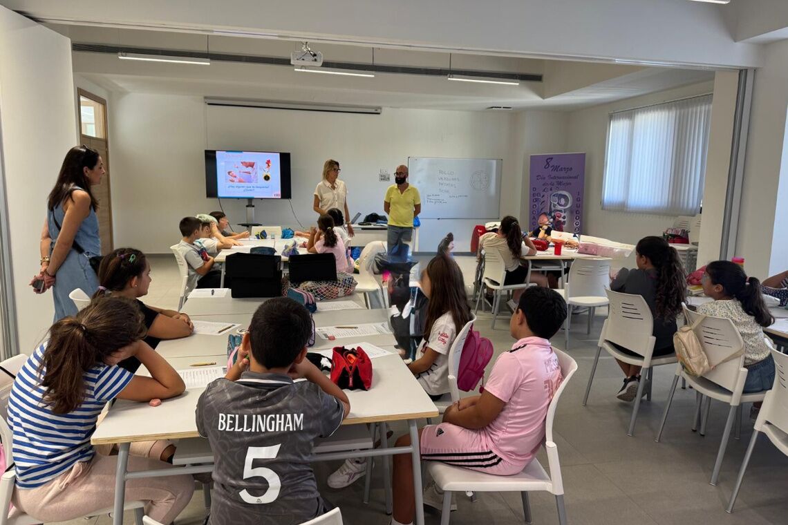 Estudiantes de primaria aprenden a convivir sin roles de género con la iniciativa municipal ‘Nos aliamos con la Igualdad’