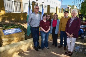 Alcalá inaugura el “Paseo Antonio Gavira Albarrán” en homenaje a una de las figuras más destacadas del movimiento ecologista local