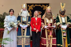 La alcaldesa confía las Llaves de la Ciudad a Sus Majestades los Reyes de Oriente