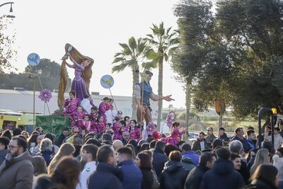La magia y la ilusión del día de Reyes con la Cabalgata de Silos