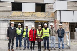 ​ Avanzan a buen ritmo las obras de rehabilitación integral del Centro Cívico Medina de Haro
