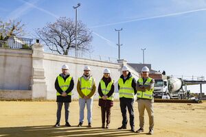 Las obras del CIC avanzan para dotar a la fortaleza de una infraestructura que multiplique el interés de las visitas