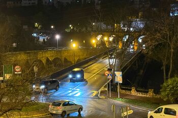 Reapertura al tráfico del Puente