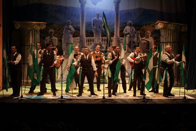 ​Tras la final del Concurso de Agrupaciones ​el Carnaval de Alcalá sale a la calle