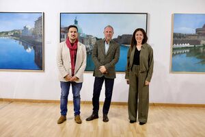 Inaugurada la muestra “Paisaje y Memoria. Tres décadas de pintura” del artista Francisco Escalera