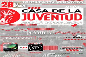 Puesta en servicio de la Casa de la Juventud, este sábado 28 de marzo