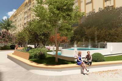 La calle Salvador Dalí lucirá un aspecto renovado y accesible tras las obras de reurbanización