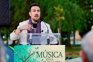 ​El Parque Hermanos Machado escenario del concierto Big Band Guadaíra dentro de la III edición de ‘Música en la Naturaleza’