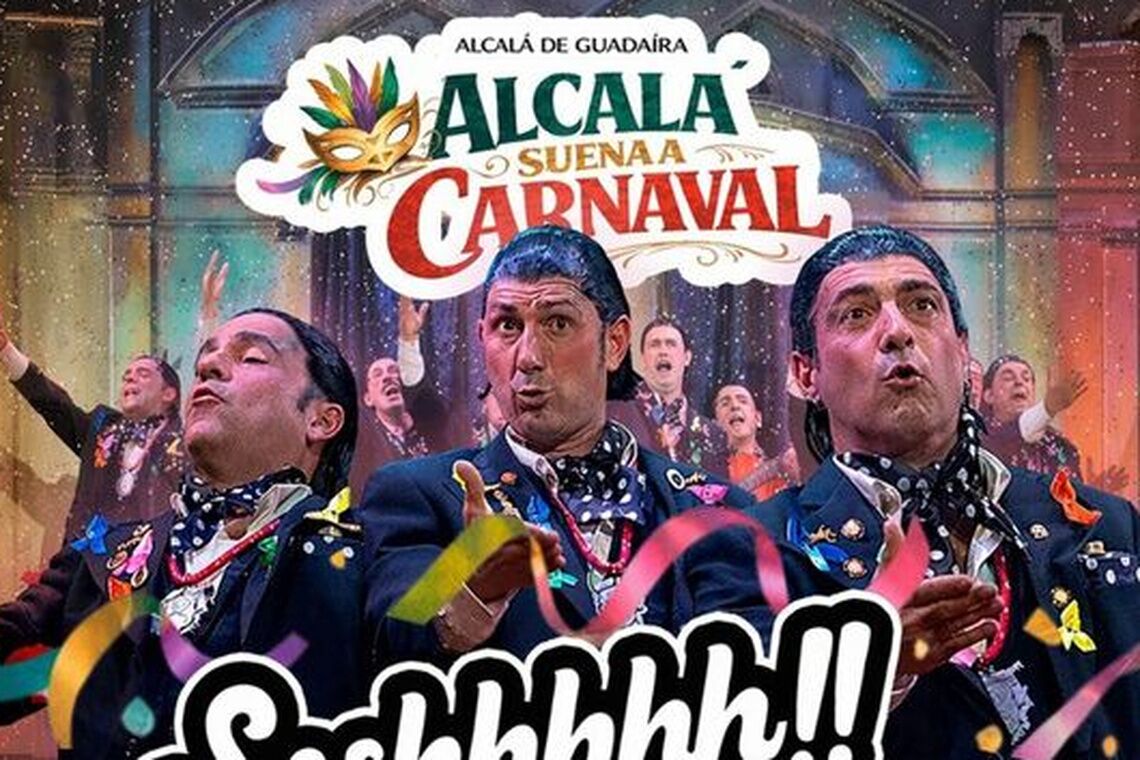 Doble función para disfrutar del carnaval en Alcalá con la chirigota del Bizcocho y la comparsa El Patriota