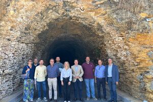 Las obras de rehabilitación del antiguo túnel ferroviario recuperan un elemento patrimonial y lo convierten en vía peatonal y ciclista