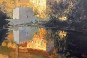 Una obra del artista Jorge Rico Morales se alza con el primer premio del 53 Concurso Internacional de Pintura de Paisajes de Alcalá de Guadaíra