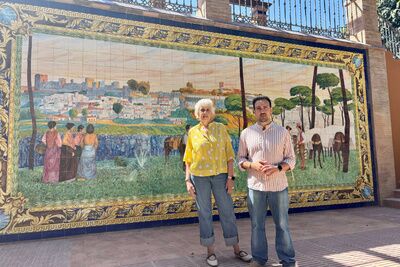 Finalizan las obras de rehabilitación integral y del acceso principal al Parque Blas Infante que recuperan su icónica escalinata 