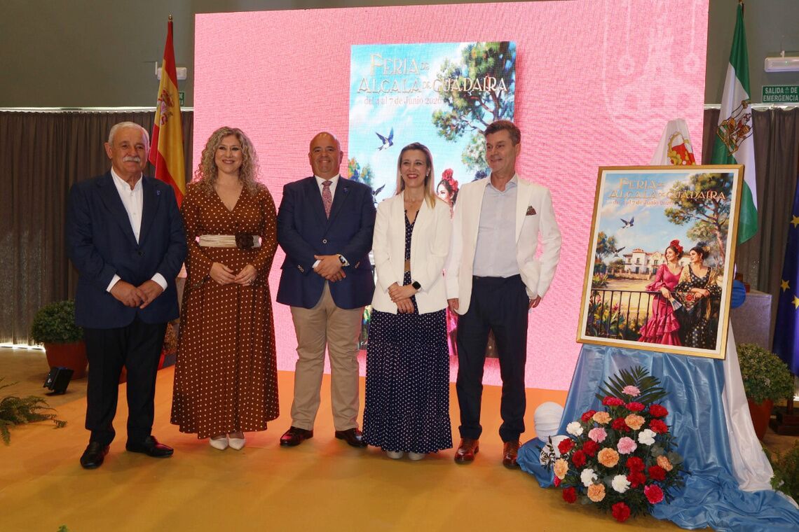Todo preparado para el Pregón de Feria de Jaime Otero