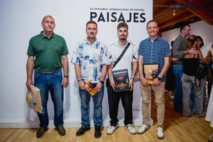 Una obra del artista Jorge Rico Morales se alza con el primer premio del 53 Concurso Internacional de Pintura de Paisajes de Alcalá de Guadaíra