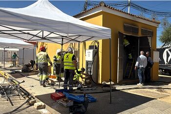 El Ayuntamiento está trabajando para recuperar en breve el servicio tras un incendio en un cuadro eléctrico del Real